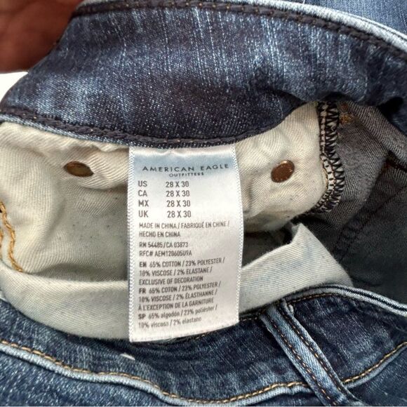 American Eagle men’s skinny stretch jeans size 28x30 - Picture 7 of 7